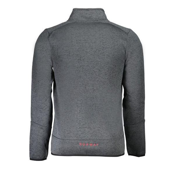 Gray Polyester Sweater