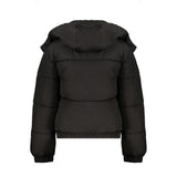 Black Polyester Women Jacket