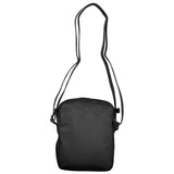 Black Polyester Shoulder Bag