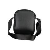 Black Polyester Shoulder Bag