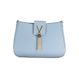 Light Blue Polyethylene Handbag