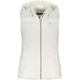 White Polyester Women Jacket