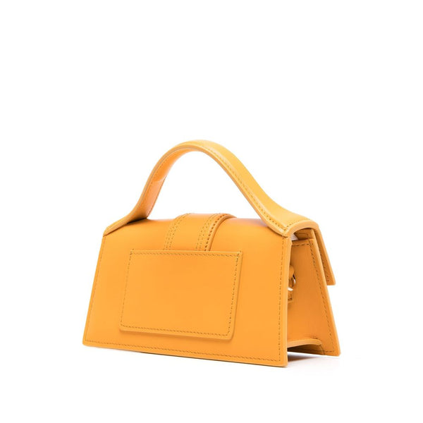 Yellow Leather Crossbody Bag