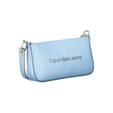 Light Blue Polyethylene Handbag