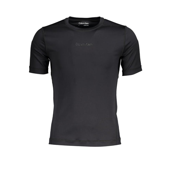 Black Polyester T-Shirt