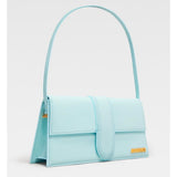 Light Blue Leather Handbag