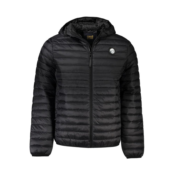 Black Polyamide Men Jacket