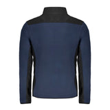 Blue Polyester Men Sweater