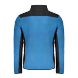 Blue Polyester Men Sweater