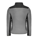 Gray Polyester Men Sweater