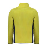 Yellow Polyester Men Sweater