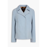 Light Blue Wool Jackets & Coat