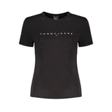 Black Cotton Tops & T-Shirt