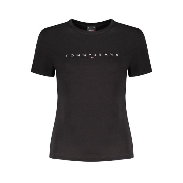 Black Cotton Tops & T-Shirt