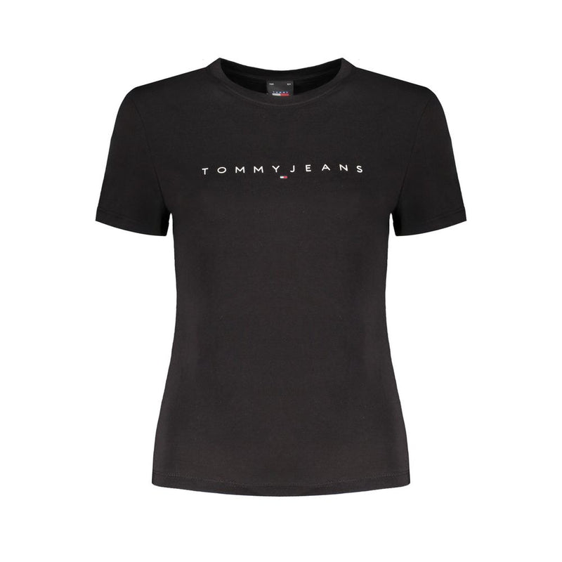 Black Cotton Tops & T-Shirt