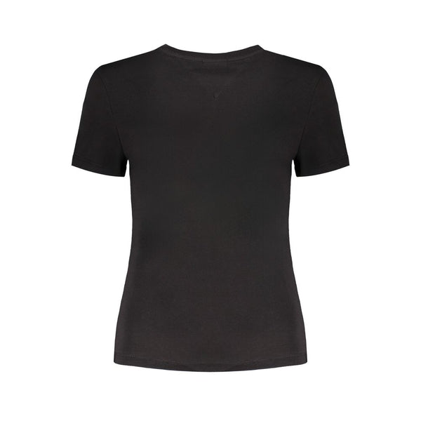 Black Cotton Tops & T-Shirt