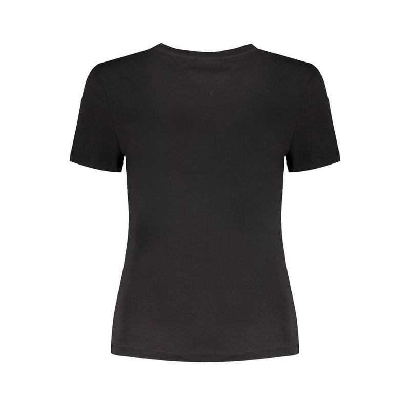 Black Cotton Tops & T-Shirt