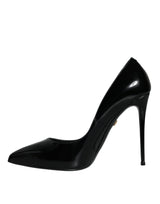 Black Patent Leather KATE Heels Pumps Shoes