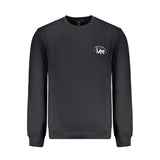 Black Cotton Men Sweater