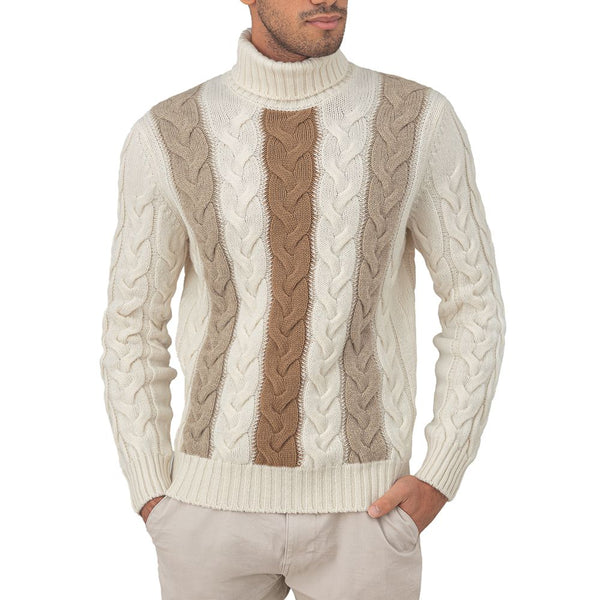 Bicolor Wool Sweater