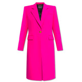 Fuchsia Viscose Jackets & Coat