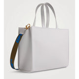 White Leather Crossbody Bag