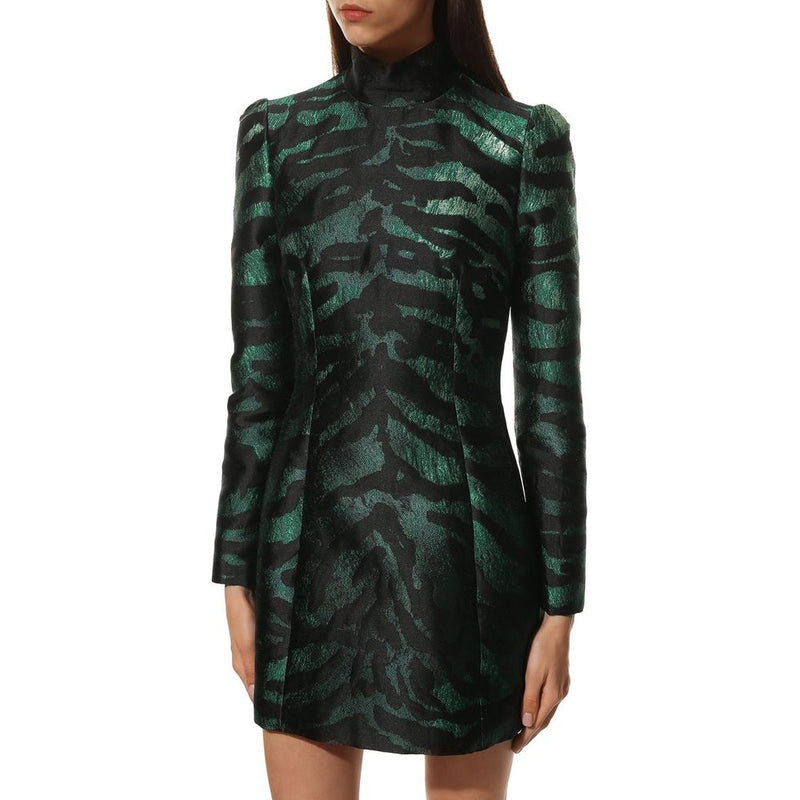 Green Polyester Dress