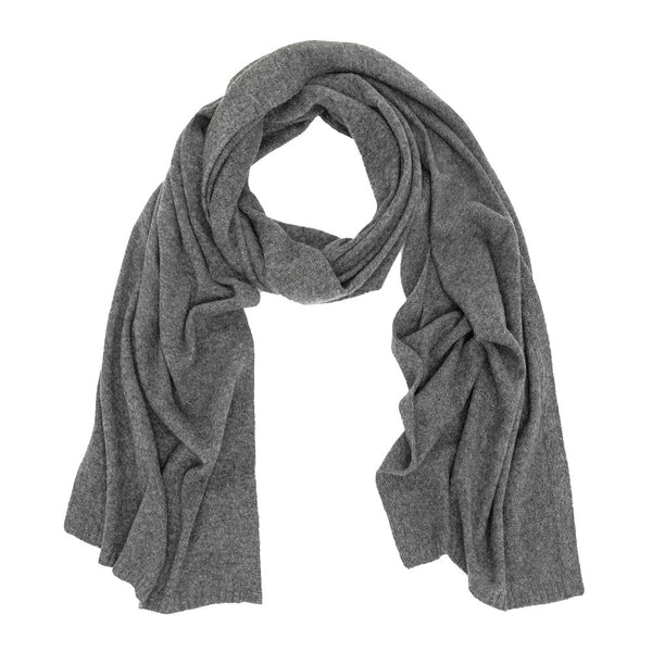 Gray Cashmere Scarf