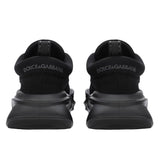 Black Polyester Sneaker