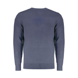 Blue Wool Men Sweater