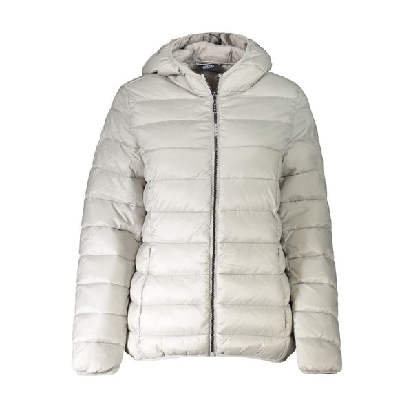 Silver Polyamide Women Jacket