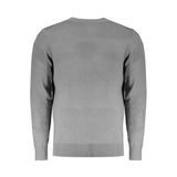 Gray Wool Men Sweater