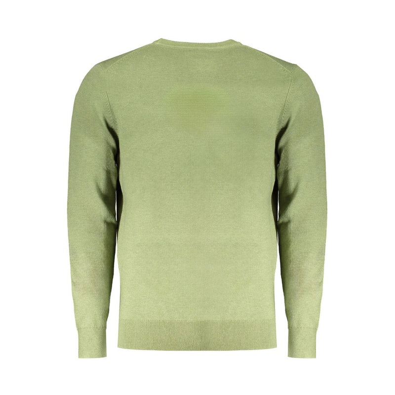 Green Wool Mens Sweater