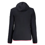 Black Polyester Women Jacket