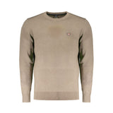 Brown Wool Men Sweater