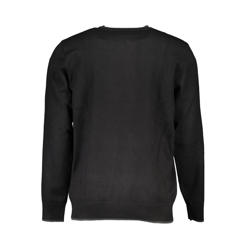 Black Nylon Sweater