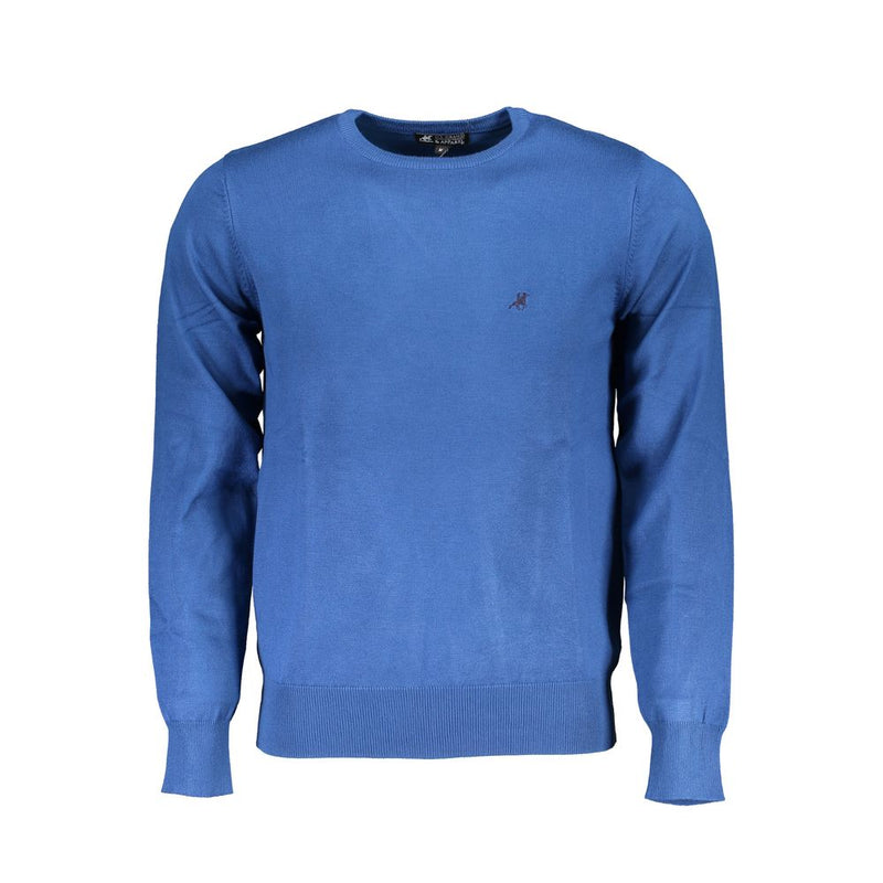 Blue Nylon Sweater