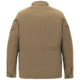 Brown Nylon Men's Jacket