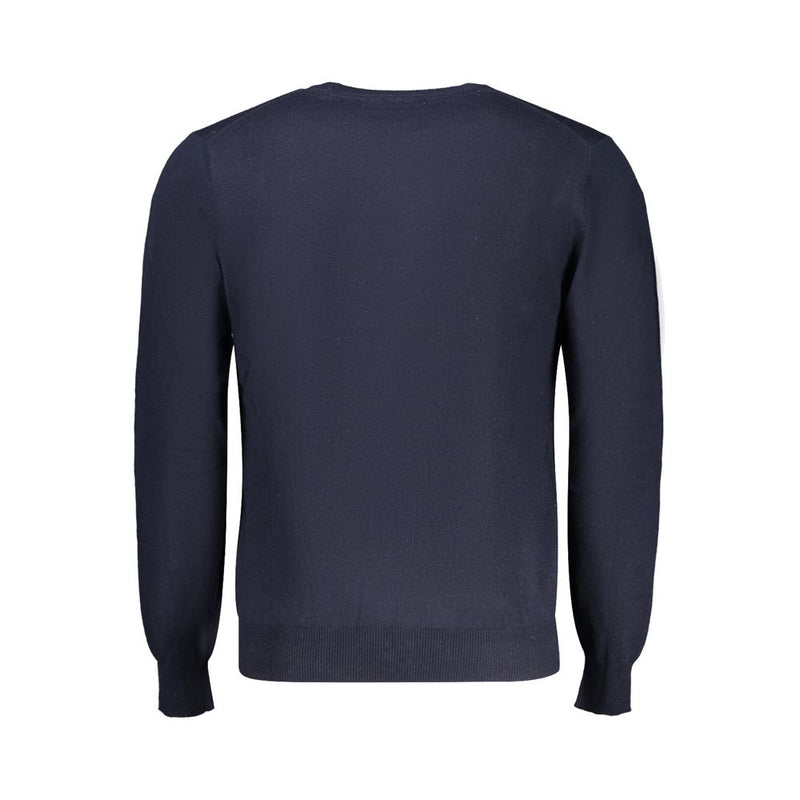 Blue Polyester Sweater