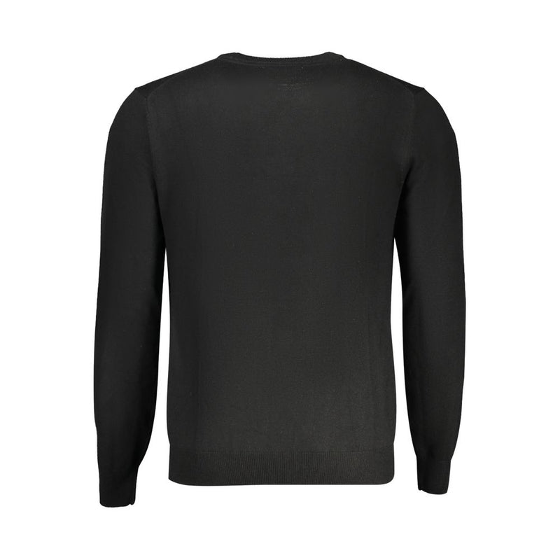 Black Polyester Sweater