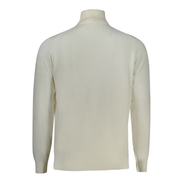 White Polyester Sweater