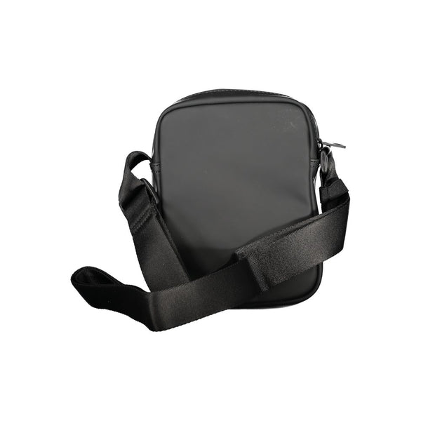 Black Polyethylene Shoulder Bag