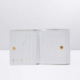 White Leather Wallet