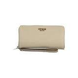 Beige Polyethylene Wallet