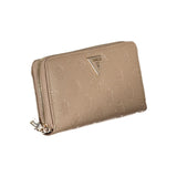 Beige Polyethylene Wallet