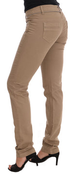 Beige Super Slim Fit Denim Freude