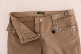 Jeans concepteurs beige super slim fit