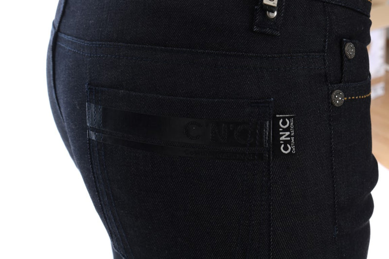 Chic Jeans de Fit Super Slim de Blue Dark Blue Slim