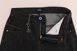 Jean super slim bleu foncé élégant