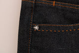 Jeans super sottili blu scuro eleganti